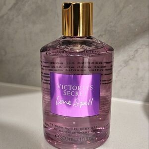 Victoria's Secret Love Spell Refreshing Gel Body Wash - Rare FIND!! Purple GOLD